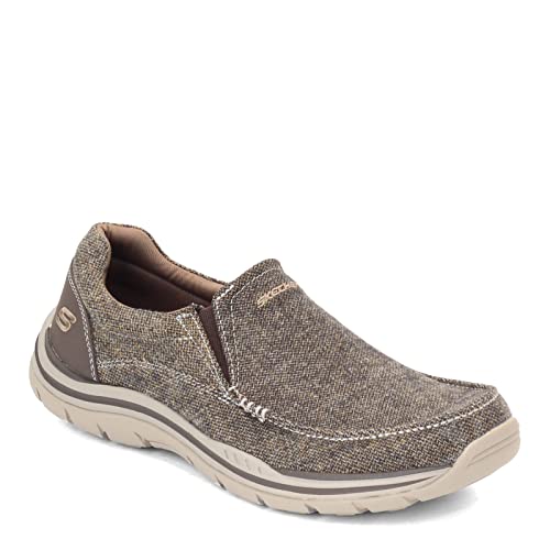 Skechers Men's Expected Avillo Relaxed-Fit Slip-On Loafer + Comfortable + Casual + Office + Breathable Lining + Multiple Color Options + Size 9 US